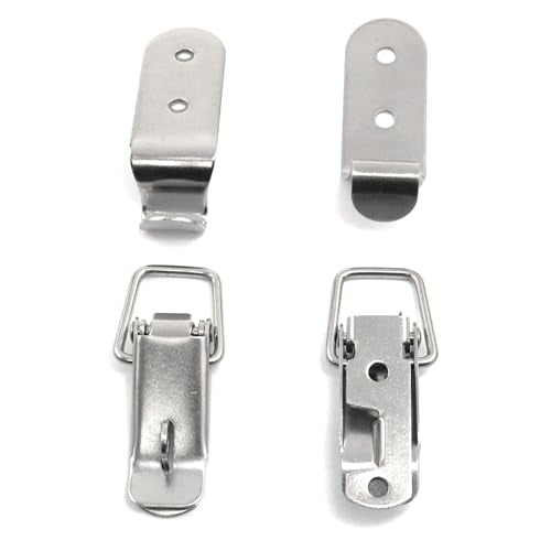 yukata 2 Pack 90 Degree Corner Latch Lock 304 Stainless Steel 2.75 Inch