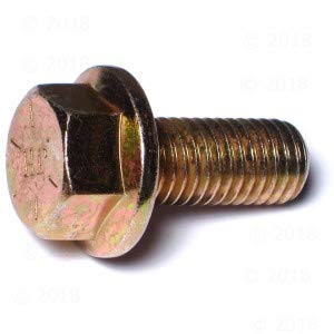 Hard-to-Find Fastener 014973240585 Grade 8 Coarse Hex Flange Bolts, 5/8-11 x 1-1/2, Piece-10 - size: 5/8-11 x 1-1/2"