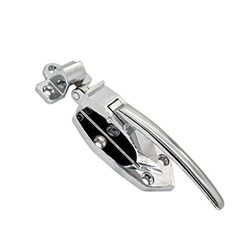 Freezer Door Flush Mounted Walk in Latch Handle, 145mm, Silver Tone - size: A06