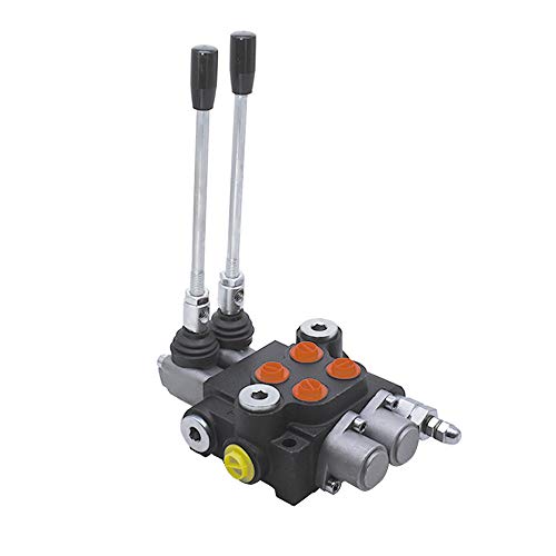 findmall 2 Spool Hydraulic Directional Control Valve 13GPM 3600PSI - size: 13 GPM, style: 2 Spool