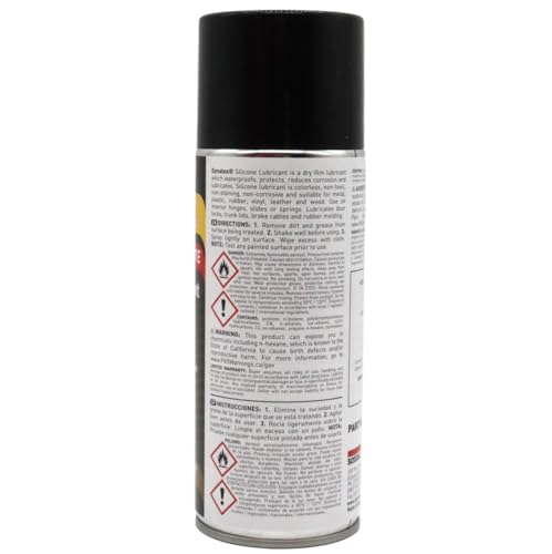 Dynatex Silicone Spray Lubricant 10.25 oz Aerosol Can (1 Pack)