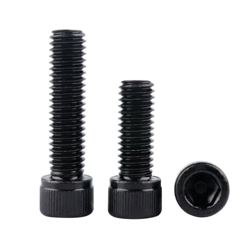 1/4-20 x 2 Socket Head Cap Screws Allen Hex Bolts, 304 Stainless Steel 18-8, UNC Fully Machine Thread, 25Pcs Black - color: Black, size: 1/4-20 x 2" (25PCS)