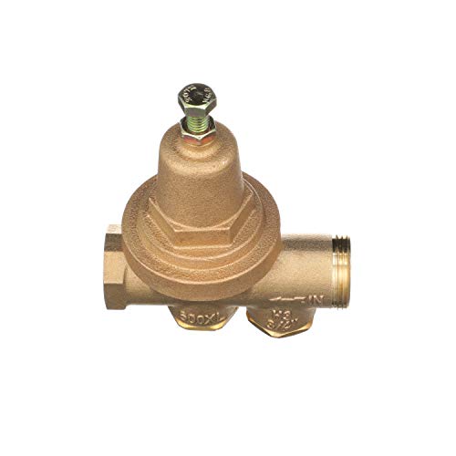Zurn Wilkins 3/4" 600XL Pressure Reducing Valve with a spring range from 75 psi to 125 psi, factory set at 85 psi - size: 0.75 Inch