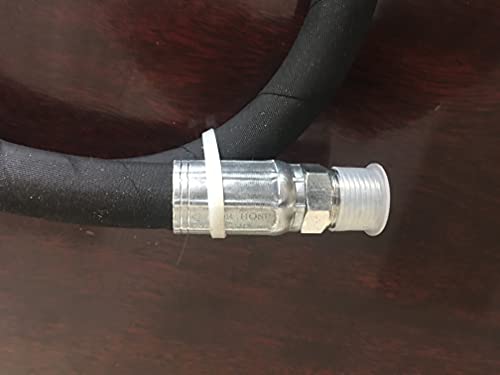 1/2" x 240" 2-Wire Hydraulic Hose Assembly with 2- Male Pipe with 1/2" - 14 Threads
