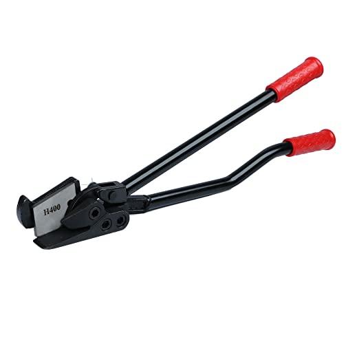 U.S. Solid Steel Strapping Kit Tool Set Pallet Packaging Strapping Banding Kit for 1.25" (32mm) Steel Strapping - Tensioner, Sealer, Cutter for Steel Metal Banding - style: 1.25" Steel Strapping Machine