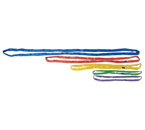 Round Sling 6' Yellow 8400# Vertical 6700# Choker 16800# Basket (2 Pack) - color: Yellow - Vertical Capacity: 8,400 lbs., size: 6 Feet, style: 2 - Pack