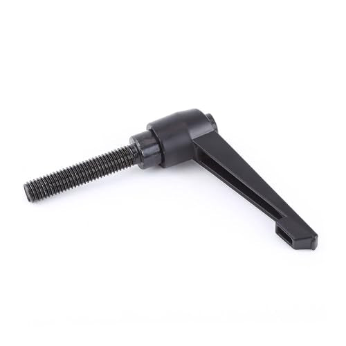 Ymiko Adjustable Fixing Handle M10 1.5 Thread Clamping Lever with Stud Ratcheting Feature Coating for M10*25 and M10*50 - size: M10*50