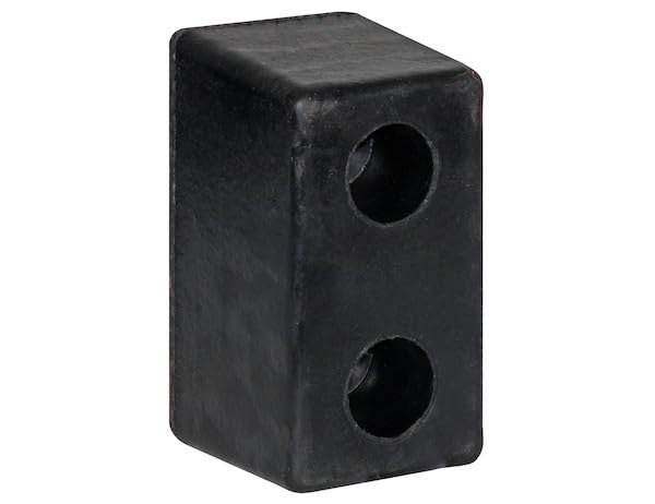 Buyers Products B6000L Molded Rubber Bumper Set, 3-1/2 x 3-1/2 x 6 Inch Tall, Heavy-Duty Rectangular Rubber Bumpers for Truck and Trailer Protection, Compression-Molded, Durable, Pack of 2 - size: 3-1/2 x 3-1/2 x 6, style: Rectangle - 2 Pack
