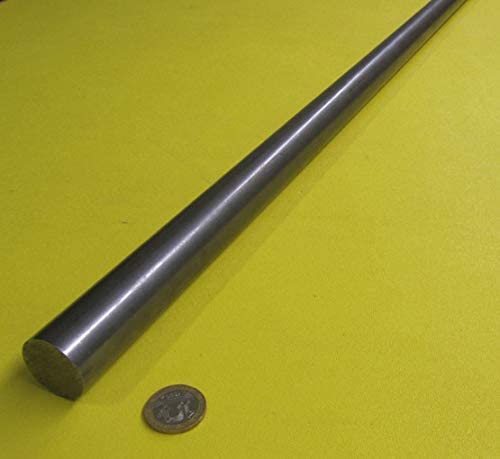 1045 Carbon Steel Round Rod 1.125" Diameter x 3 Foot Length 1 Piece