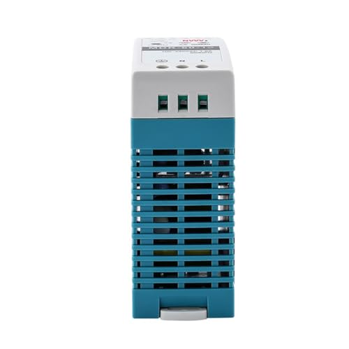 MDR-60-12 AC to DC DIN-Rail Power Supply 12V 5 Amp 60W, Blue+White - size: 12V 5 Amp 60W