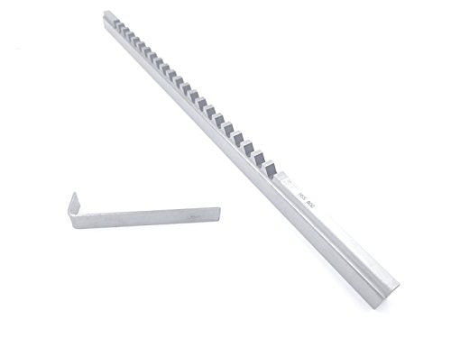 Accusize 6 mm Style C HSS Keyway Broach, 5001-0012 - size: 6mm-C