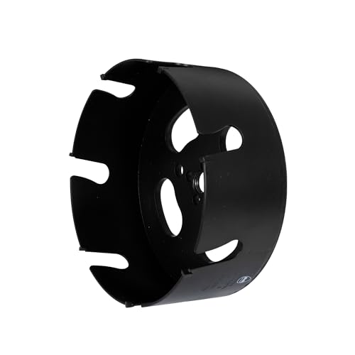 Malco HSC6250 6-1/4" (159 mm) Malco Carbide-Tipped Hole Saw for Stucco, Cement Board, Siding & Nail-Embedded Wood – Heavy-Duty Thick Wall Steel Body