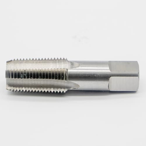 1/2-14 NPT Tap Pipe Thread - HSS, Achieve Professional-Quality Threads with Sharp, Durable, High-Speed Steel Taps. Perfect for Precision Threading in Plumbing, DIY Projects, and Industrial Use - size: NPT1/2"