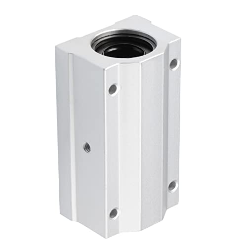 uxcell SCS20LUU Linear Ball Bearing Slide Block Units Extra Long, 20mm Bore Dia 1Pcs - size: 20mm