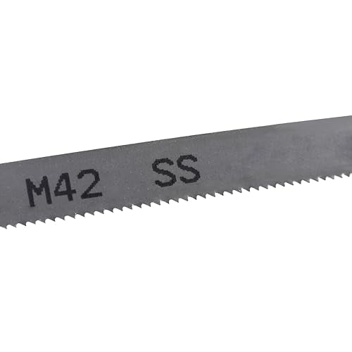 Imachinist S933414SS M42 Bi-Metal 93" Long, 3/4" Wide, 0.035" Thick Bandsaw Blades for Cutting Stainless Steel, SS, Invariable Teeth (14 TPI) (Pack of 3) - size: 14TPI for stainless steel (Pack of 3)
