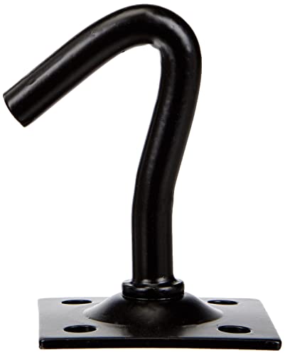 Chapuis 8607ZN Fixed Bracket Platinum Plated Steel 7 mm Black Plate 45 x 45 mm
