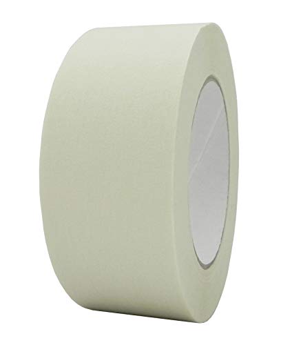T.R.U. HTML-816 Premium High Temperature Automotive Masking Tape. Cream Color (1" X 60 Yards (Pack of 4)) - size: 1" X 60 Yards (Pack of 4)