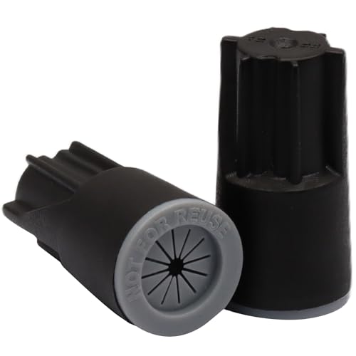 30 Pcs Waterproof Wire Electrical Connectors, 22-14 AWG, Black - color: Black