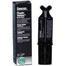 DEVCON Plastic Welder Yellow Two-Part METHACRYLATE Adhesive - 25 ML DEV-Tube - 14300
