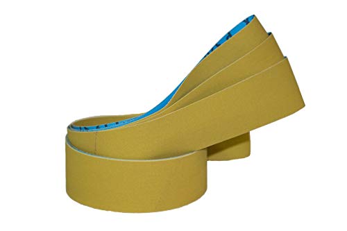 2X72 Klingspor LS312 J Flex 3 Packs Aluminum Oxide Sanding Belts Ideal for Stainless Steel, Ferrous and Non Ferrous Metals (120 Grit)