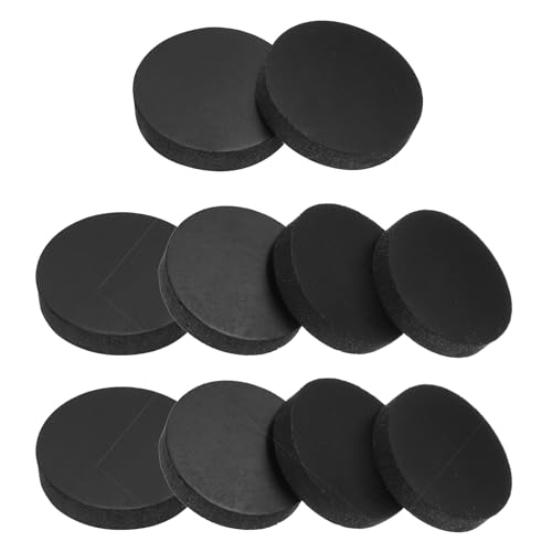 PATIKIL Rubber Solid Discs Washers 22mm OD x 4mm Thick 10 PCS - size: 22mm x 4mm