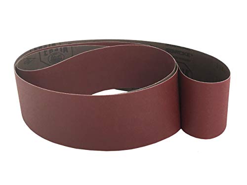 Starcke Sanding Belts 3 X 72 Cloth Aluminum Oxide Sander Belts (4 Pack, 100 Grit) - color: 100