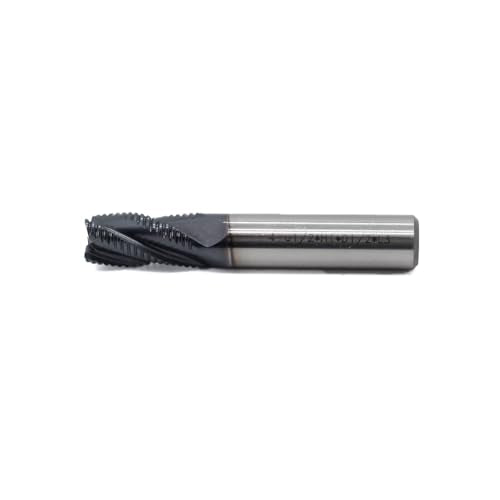 Roughing End Mill JESTUOUS Square Nose 1/2" Shank Dia. 1" Flute Length