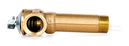 Camco 10427 3/4" Temperature and Pressure Relief Valve with 3-5/16" Long Shank