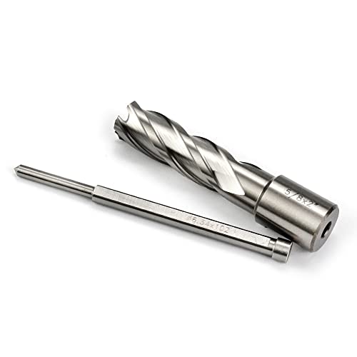 OSCARBIDE 5/8" x 2" HSS Annular Cutter 3/4" Weldon Shank Mag Drill Bit
