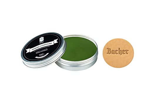 Bacher Stropping Compound - 3.53 oz - Green Very Fine 8000 Honing Paste