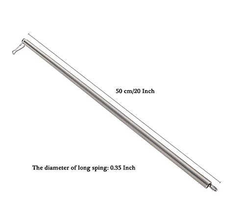2 PCS Screen Door Springs Long Extension Spring, 20 Inch
