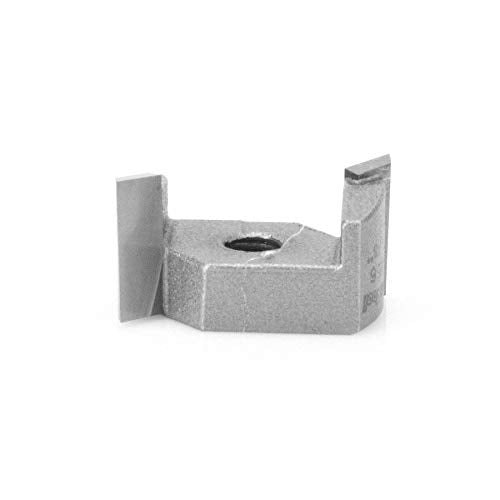 Amana Tool - (55256) Carbide Tipped Mortising Screw Down Shear Cutter 1-1/8 Dia x 11/16" x 1/4-28 Thread - size: 1-1/8 Dia x 11/16" x 1/4-28 Thread