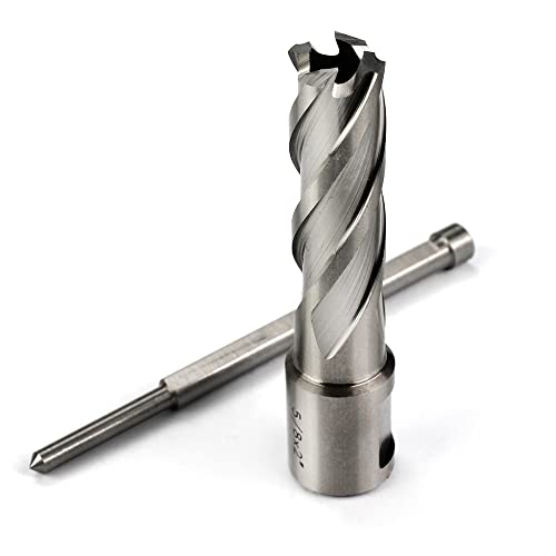 OSCARBIDE 5/8" x 2" HSS Annular Cutter 3/4" Weldon Shank Mag Drill Bit