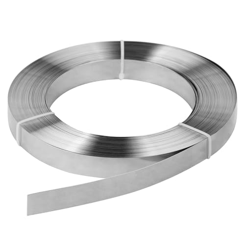 Stainless Steel Banding 304 Stainless Steel 3/4" x .020 x 200' Heavy-Duty Strapping for HVAC, Insulation, Poles, Signs & Industrial Use, Corrosion-Resistant Banding Coil. Made in USA. - size: 3/4" x .020 x 200'