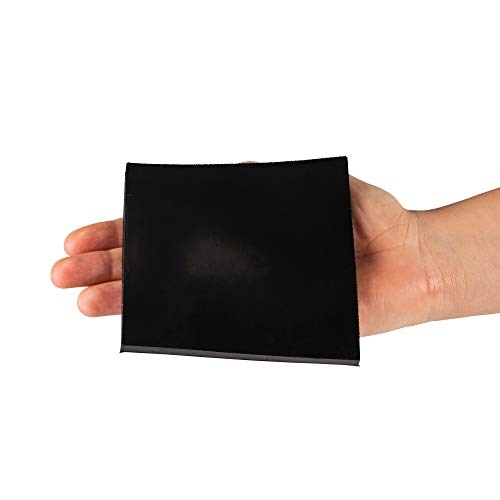 Sorbothane Vibration Isolation Square Pad, 4"x4", 2 Pack (30 Duro, 0.188" Thick) - size: 0.188" Thick