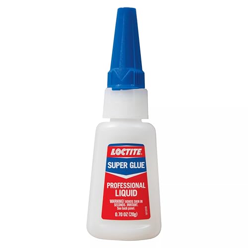 Loctite Super Glue Professional Liquid, Clear, 20g Bottle, 3 Pack - size: 3 Pack