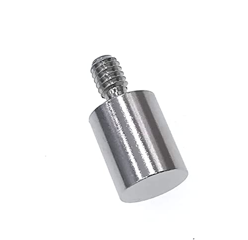 SUXING Flat Contact Points 1/4" Diameter 5/16" Long for Dial Digital Indicator Depth Gauge Thickness Gauge 4-48 UNF Thread (4-48UNF 1/4“ Diameter) - size: 4-48UNF 1/4“ Diameter