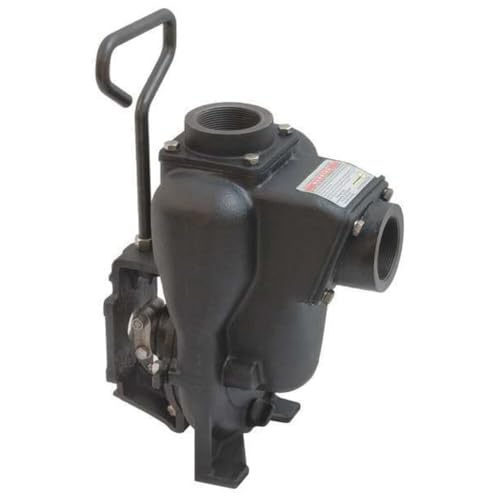 Banjo 200POI Cast Iron Centrifugal Pump Head, Gas Engine Driven, 50 Max Head (ft), 45 psi Max Pressure, 2" Connection