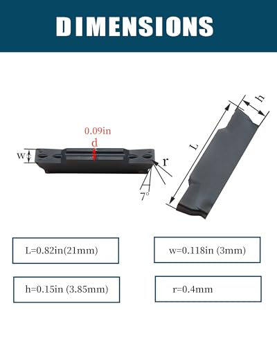 MGEHR1616-3 Grooving Holder Indexable - color: MGEHRI616-3 + MGMN300