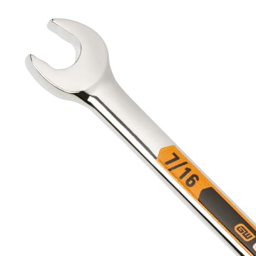 GEARWRENCH 18 Piece 12 Point Metric Hi-Viz Long Pattern Combination Wrench Set | 81920H - style: 18 pc