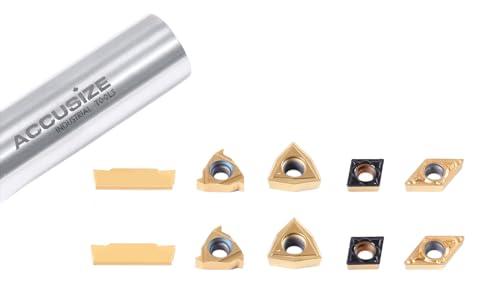 Accusize Carbide Inserts for 2387-2003, CVD and TiN Coated