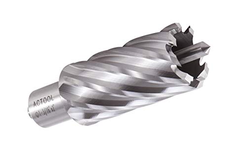 1-3/16" Diameter × 2" Depth of Cut HSS ANNULAR Cutter with 3/4'' Weldon Shank - size: 1-3/16'' x 2''
