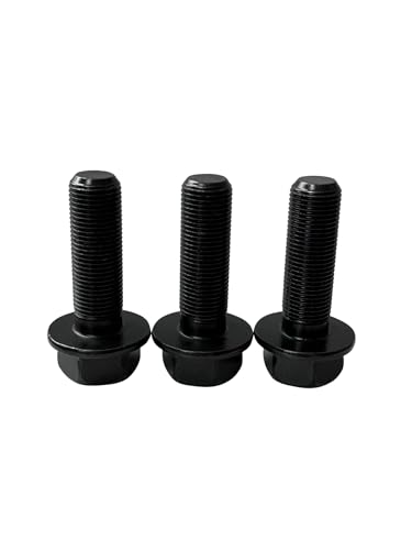 (20 Pieces) 5/8-18x2 Grade 8 Hex Flange Bolts Screws UNF Fine Full Threads Zinc Phosphate & Oil
