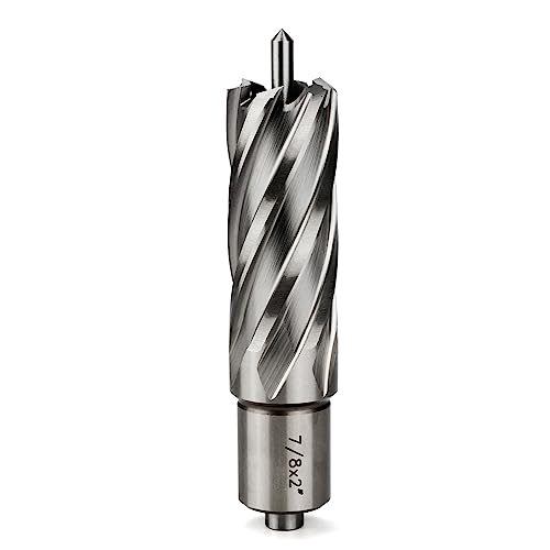 OSCARBIDE 7/8" x 2" HSS Annular Cutter 3/4" Weldon Shank Mag Drill Bit