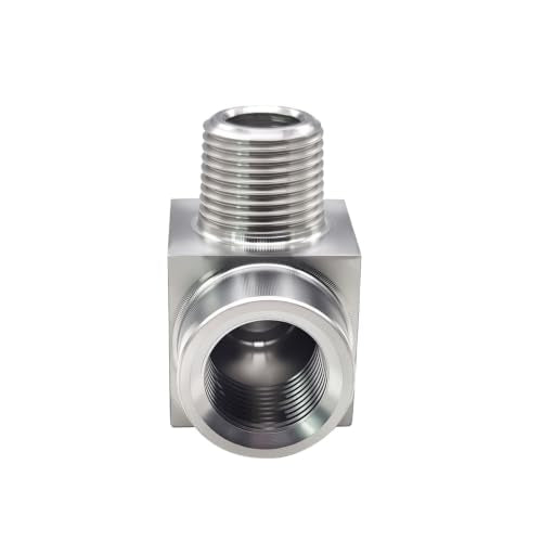 Beduan 304 SS 90 Degree Street Elbow NPT 3/8 Male to Female Pipe Fitting - size: 3/8 NPT Elbow