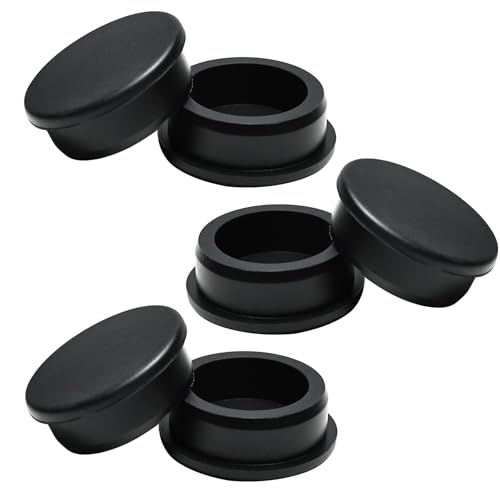 6PCS 1.27" Silicone Rubber Plug, T Type Plug for Round Hole - style: 32.3mm(1-1/4"),6 PCS
