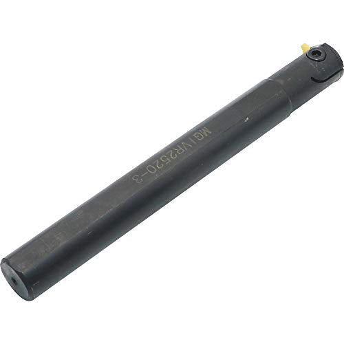 3/4" Internal Grooving Tool MGIVR2520-3 Boring Bar Lathe Turning Tool Holder 20mm Shank Grooving Cut-Off Cutter with 1PCS MGMN300 (3mm Width) Carbide Inserts for Metal CNC Machine Tools