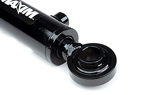 Maxim WSB Swivel Ball Welded Cylinder: 2.5 Bore x 24 Stroke, 1.5" Rod Diameter with SAE #8 Port Size, Retracted: 31.5 and Extended Length, 1" Pin Dia, 2.75" Rod End, 400524 - size: 2.5x24