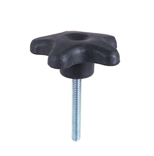 Taytools 774021 Lot 10 each 3/8 16 Male Threads Star Knobs 2 inch Diameter with 2 inch Long Threaded Post