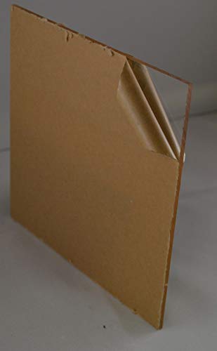 3/16" (0.177”) Clear Acrylic 24"x12" Plexiglass Sheet (5 mm) Thick Cast Sheet Nominal Size AZM …